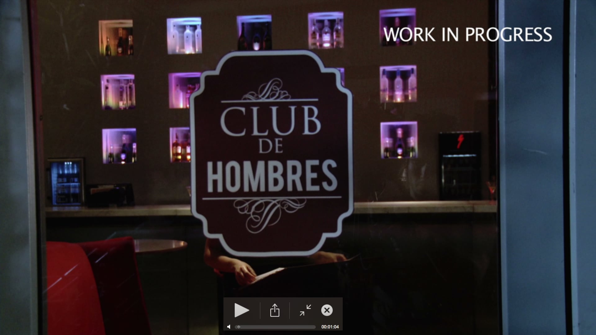 Club de hombres.