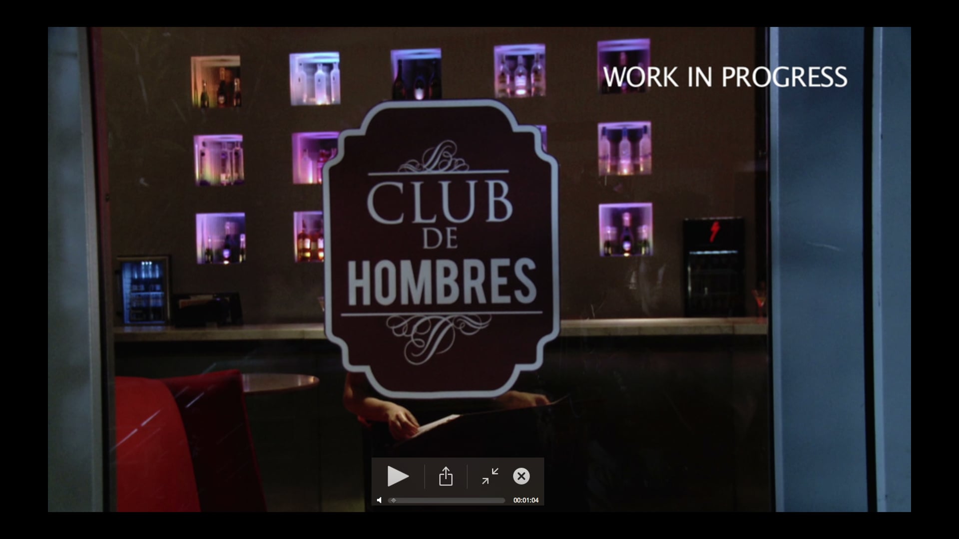 Club de hombres.