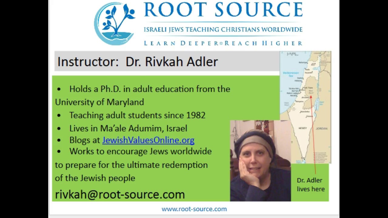 Dr. Rivkah Adler | Eve 1