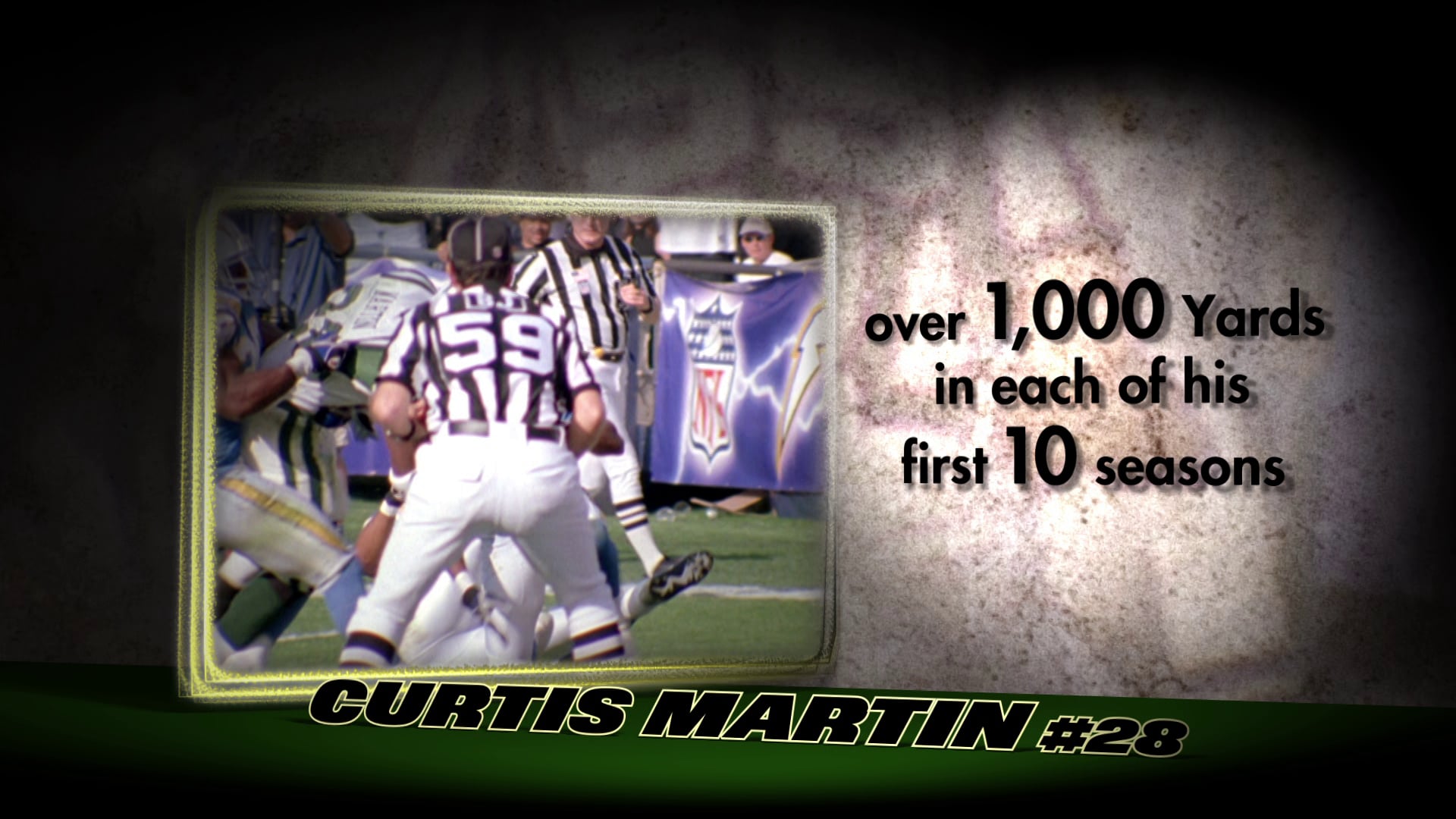 Curtis Martin Hall of Fame