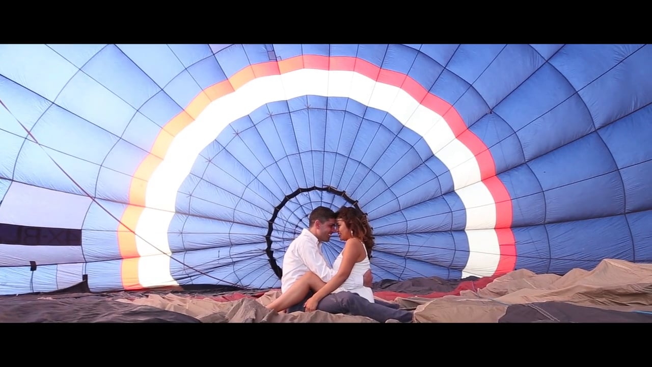 Elinor & Michael Air ballon Pre Wedding