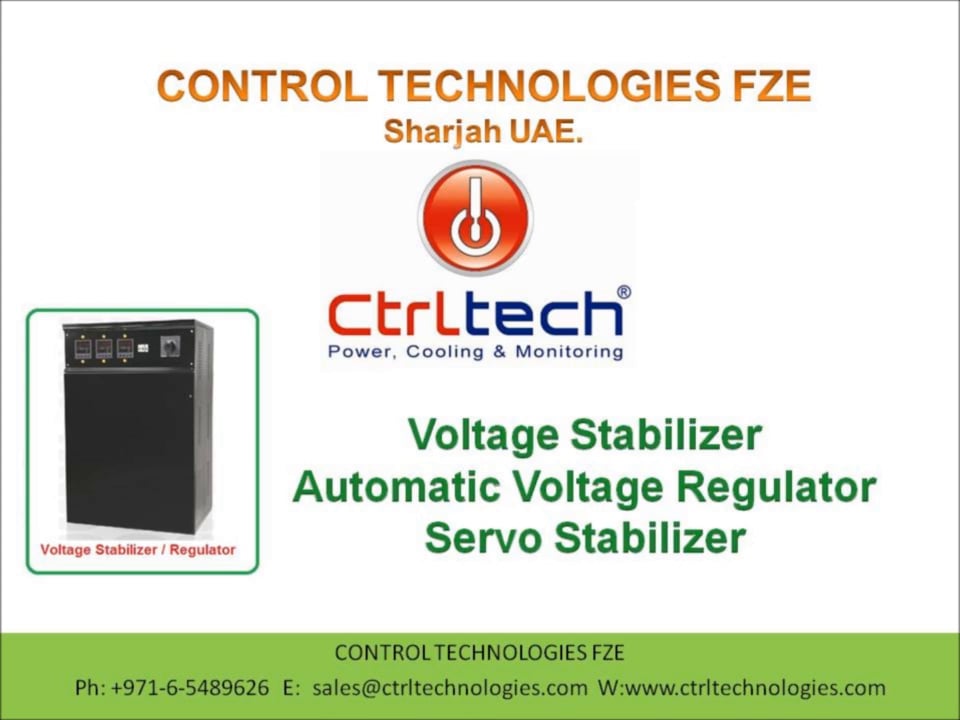 Voltage stabilizervoltage regulatorAVRservo stabilizerautomatic