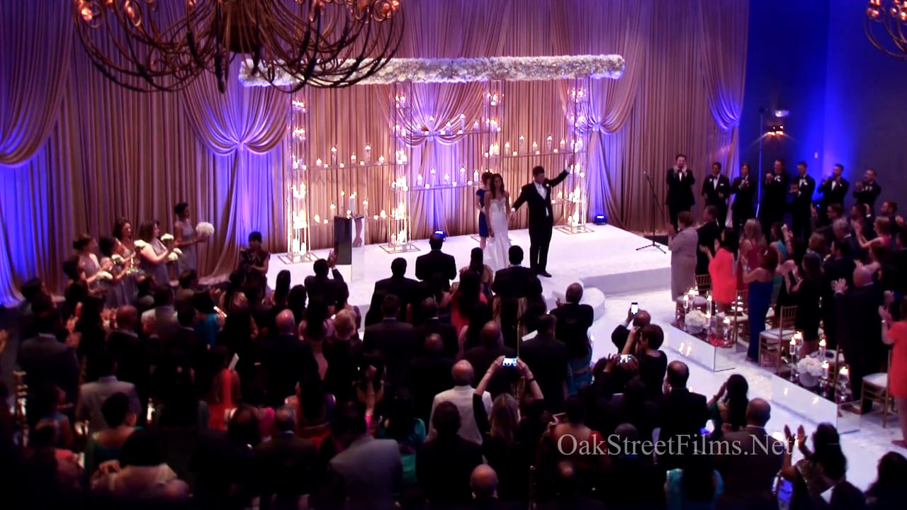 Interfaith Hindu and Christian cinematic wedding