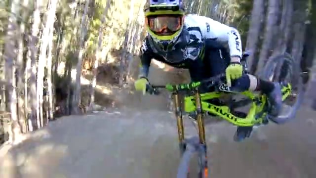 Bernard Kerr First Whistler Shred of the Season from Pivot Cycles