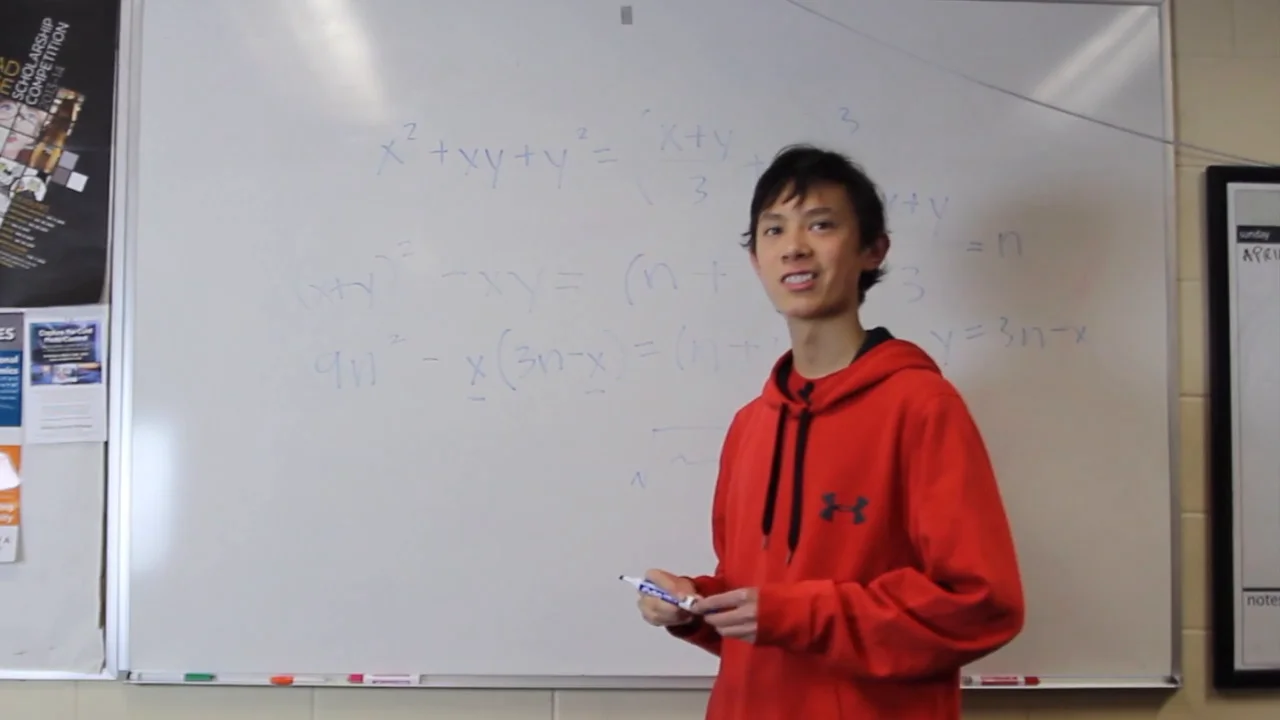 M.A. Math Prodigy: Daniel Stein on Vimeo