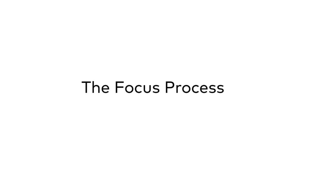 The Focus Process - with subtitles on Vimeo
