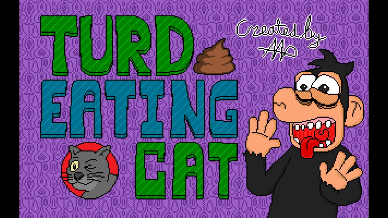 Turd Eating Cat  