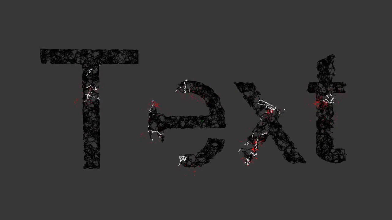 Lightnings and plexus test thinking particles on Vimeo