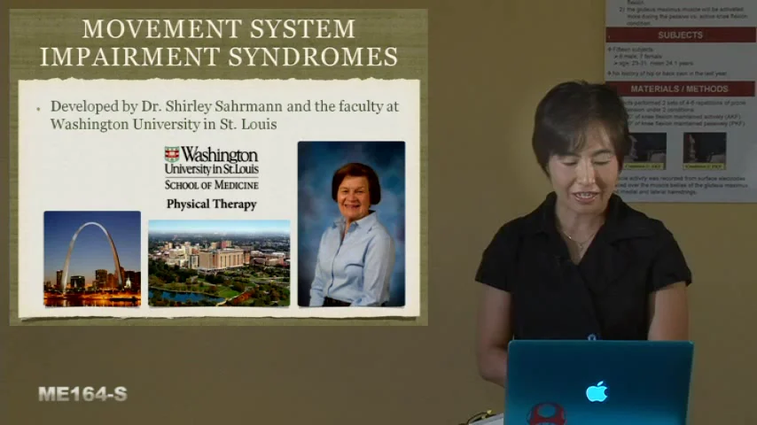 ＭＳＩアプローチ～ 腰椎及び股関節運動機能障害症候群のためのMSI評価 ～ Movement System Impairment Syndromes MSIアプローチ