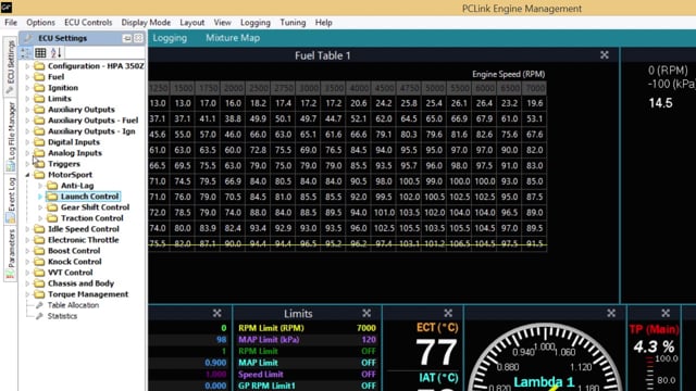 Launch Control: Software Walkthrough