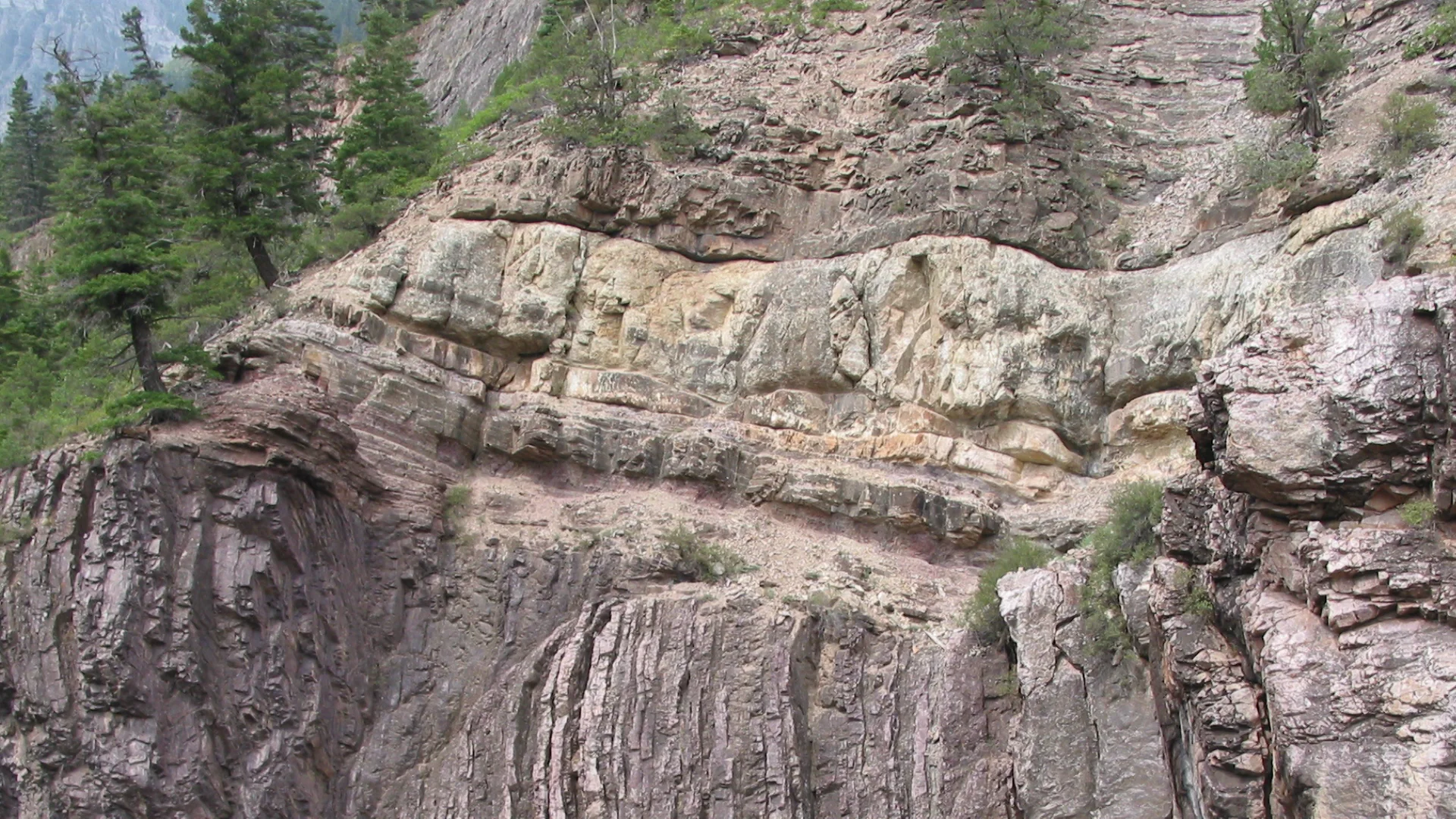 Development of an Angular Unconformity: Box Cañon, Ouray, Colorado on Vimeo