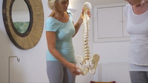 Pilates teacher explains anatomy