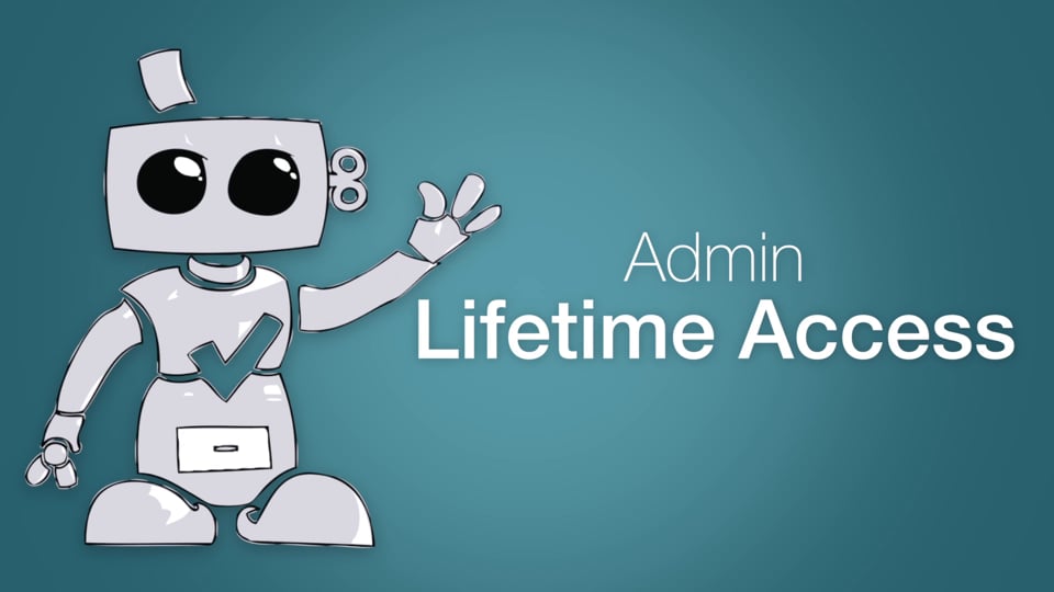 Admin Lifetime Access