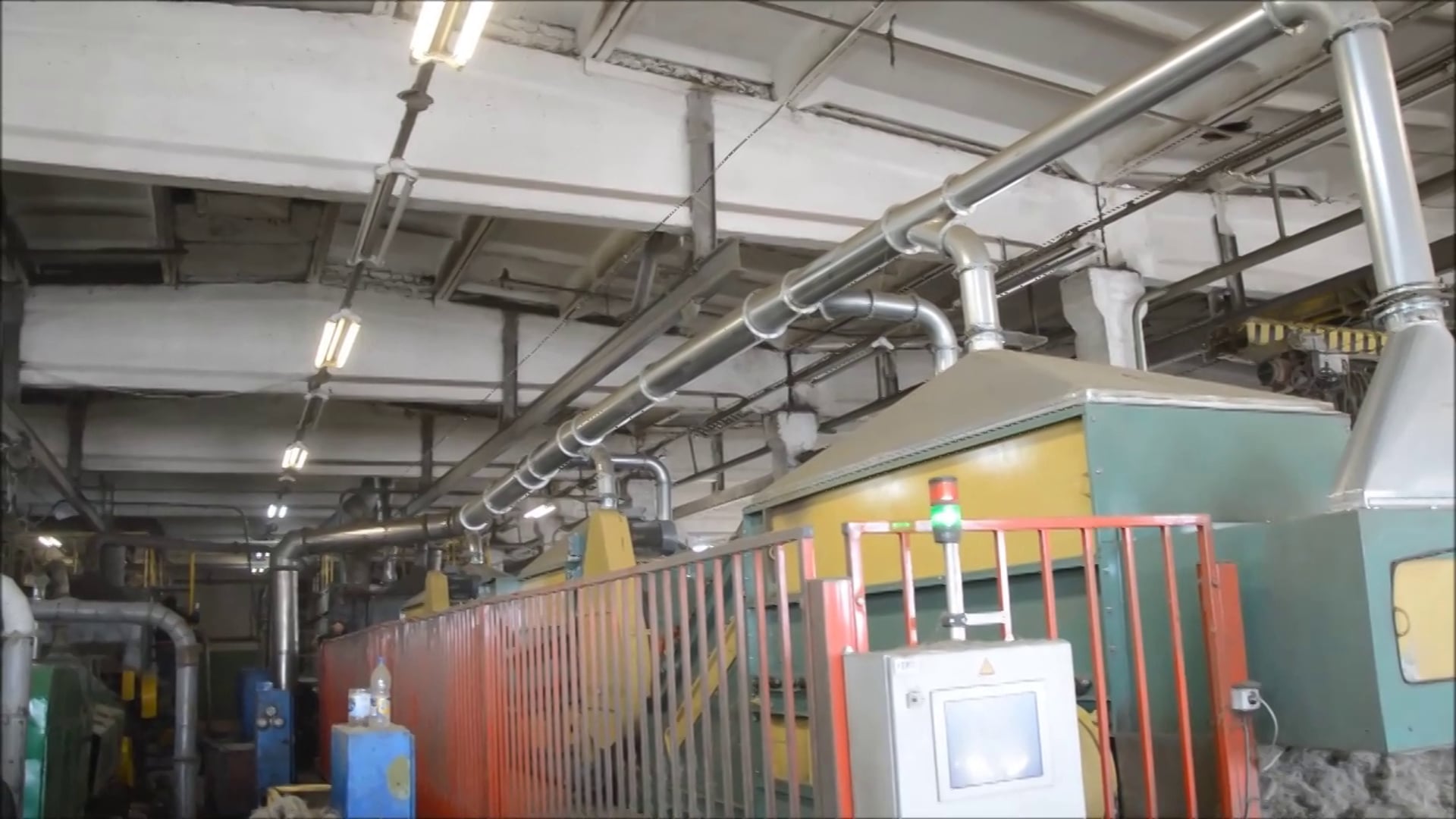 Linen factory dust suppression by TecnoCooling