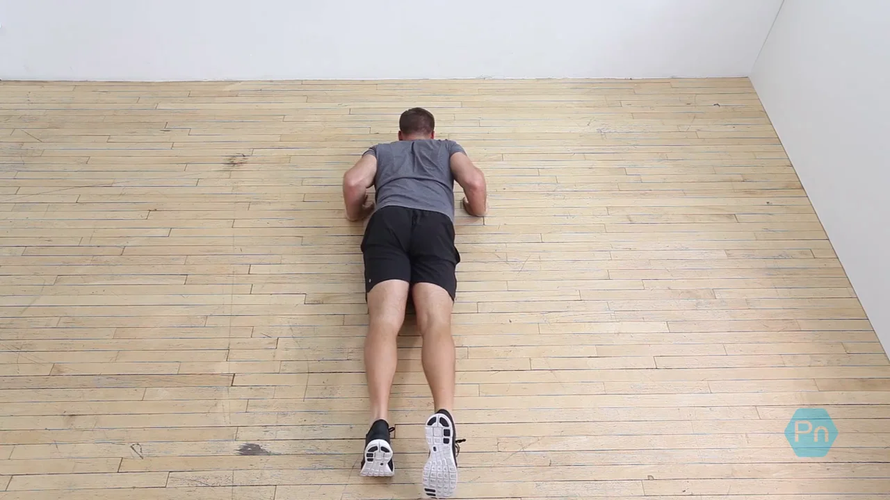 Mens Single Leg Pushup Iso 9449