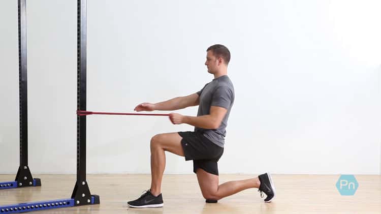 Single arm resistance online band row