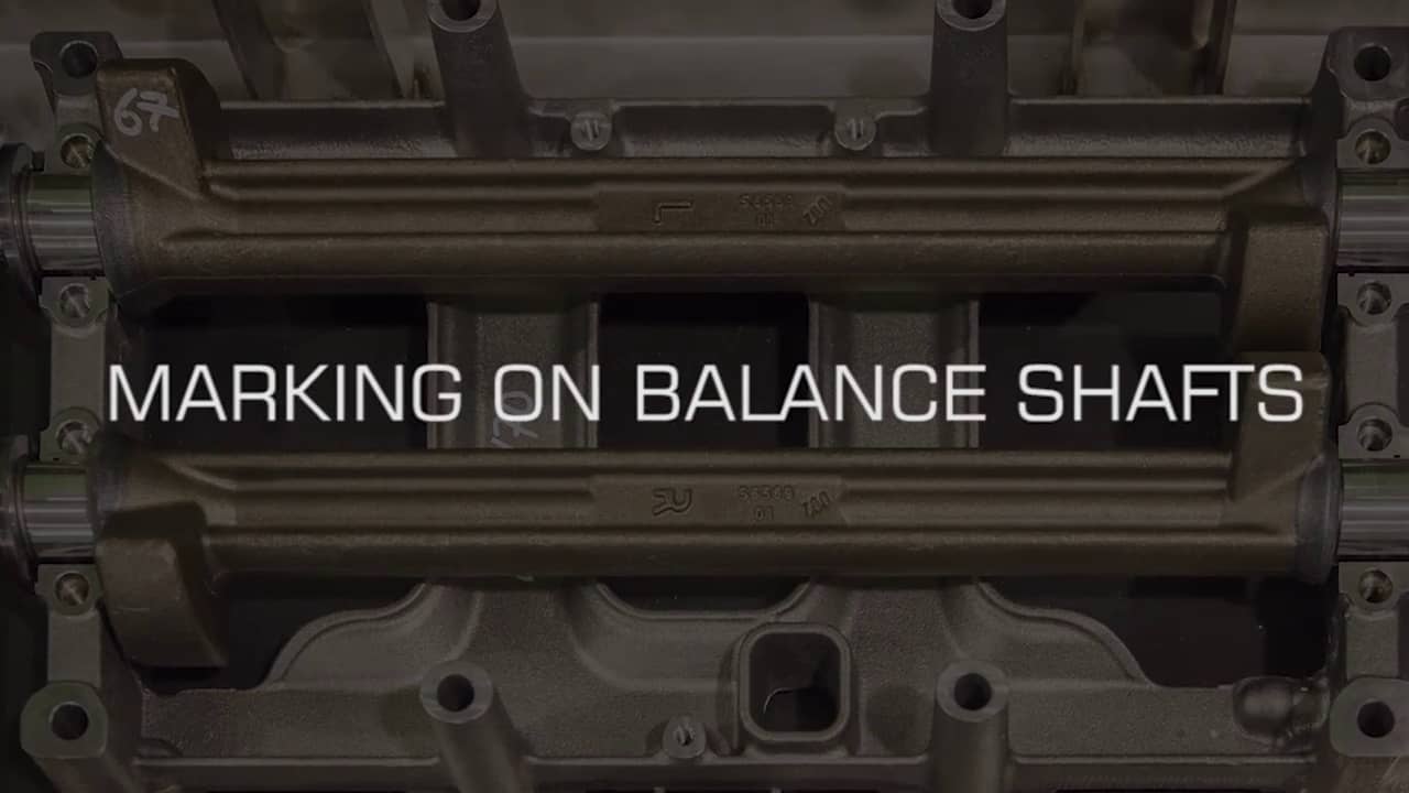 Lasit Automotive Marking on balance shafts Marcatura laser su