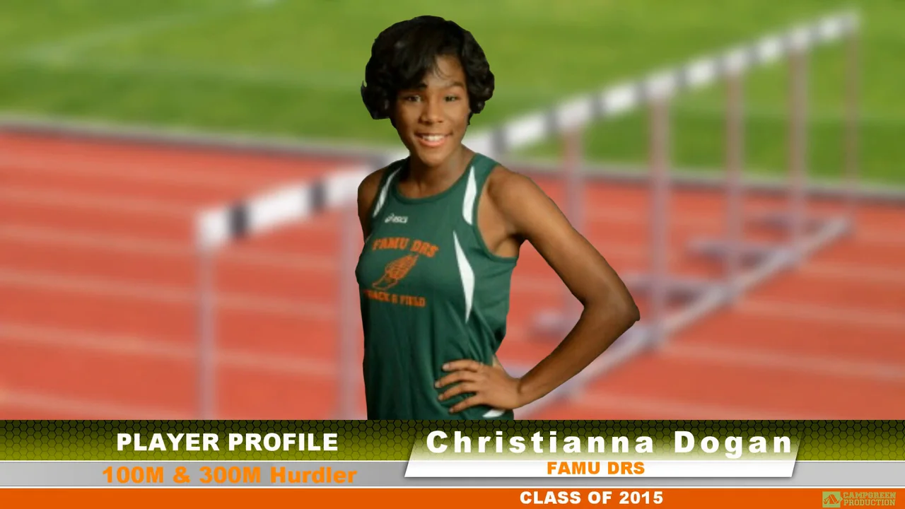 Christianna Dogan 100M Hurdler & 300M Hurdler Champ on Vimeo