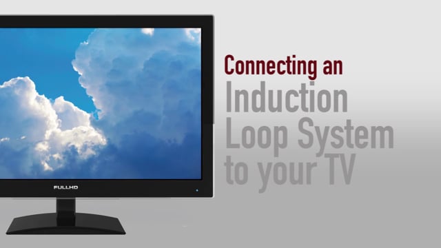 Connecting your TV to a Home Induction Loop System