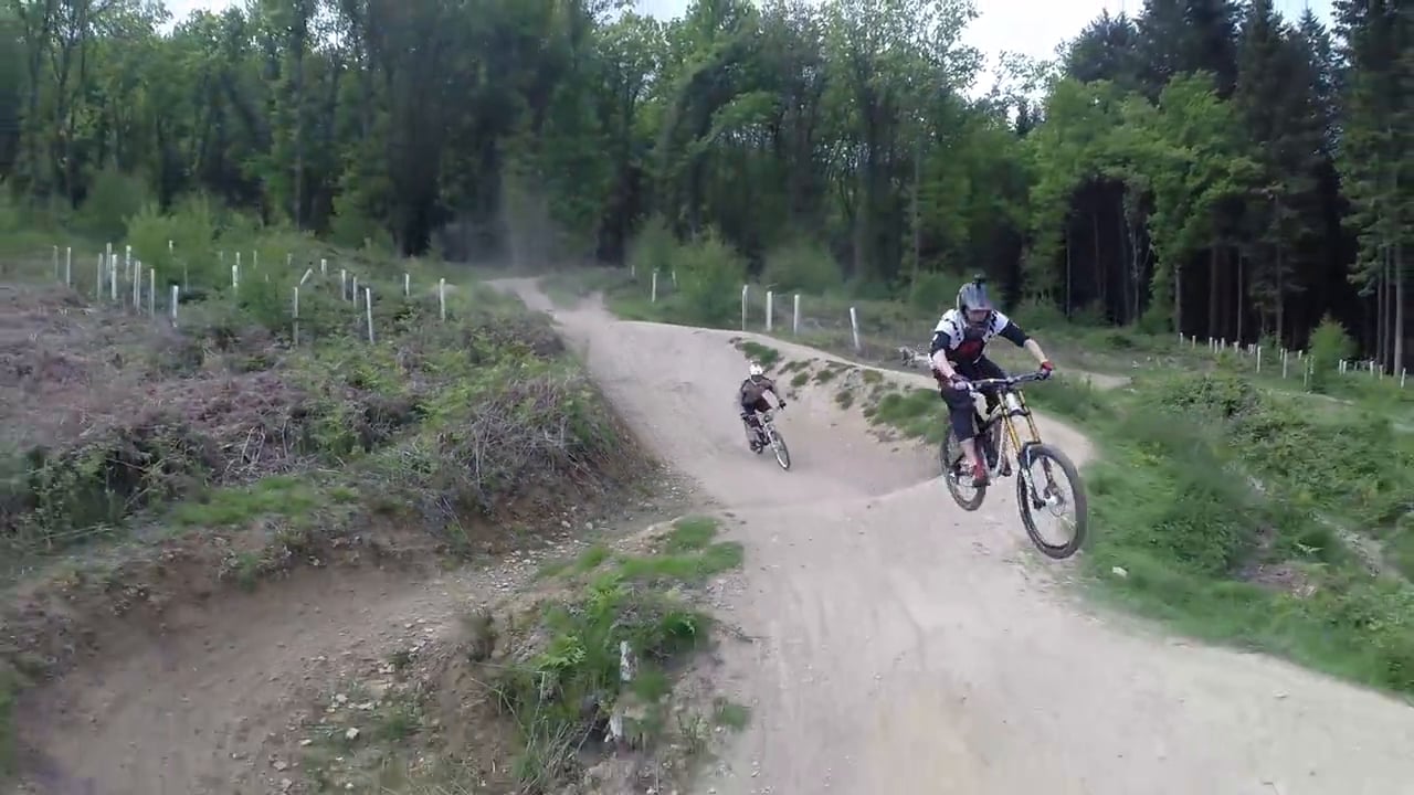 MTB / BMX drone footage and bike mounts
