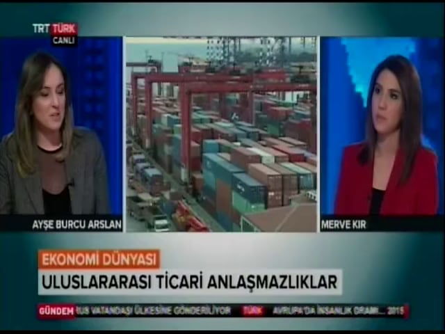 ARS DANIŞMANLIK - TRT TURK -EKONOMİ DÜNYASI