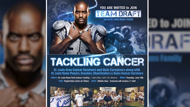 Chicago Bears & Team Draft Tackling Cancer on Vimeo