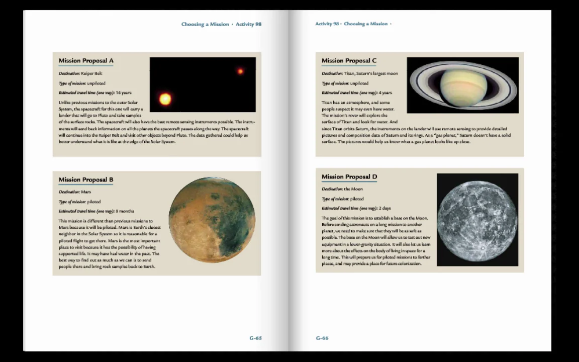 Exploring Space, Activity 88, Classifying Space Objects on Vimeo