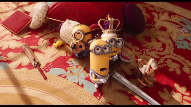 Les Minions 15 second creative for Digital