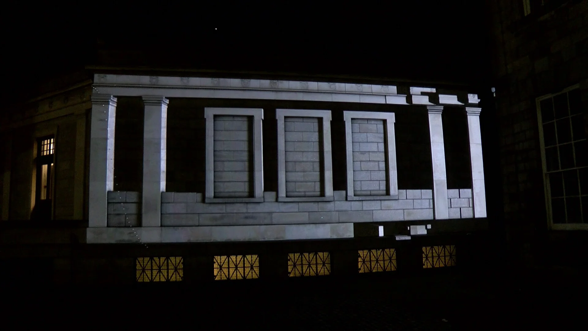 Trinity College Library Projection Mapping on Vimeo
