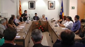 Constitució del nou consistori