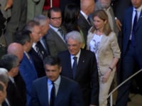 MATTARELLA A VICENZA, SINDACI IN PRIMA FILA