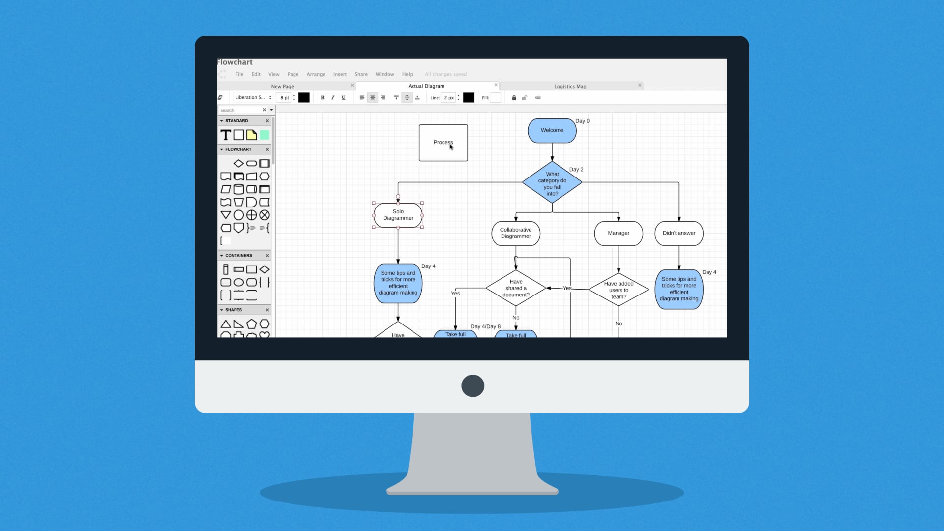 Lucidchart in 60 seconds on Vimeo