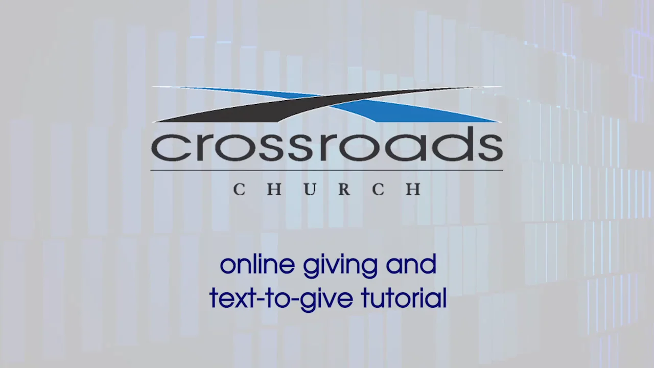 Online Giving Tutorial