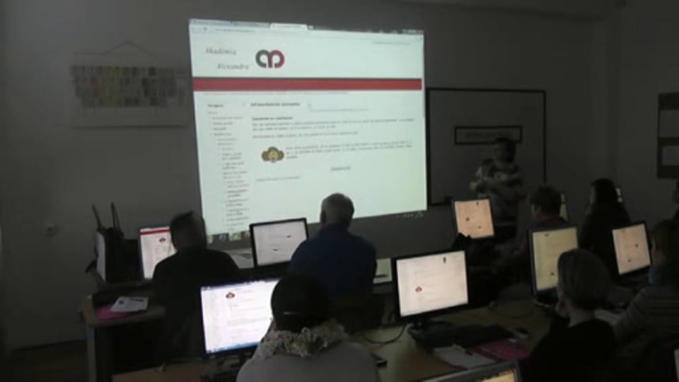 Martina Chalachánová, Eva Uličná - InFóoormatika s Alexandrou (workshop Učíme pre život 2015)