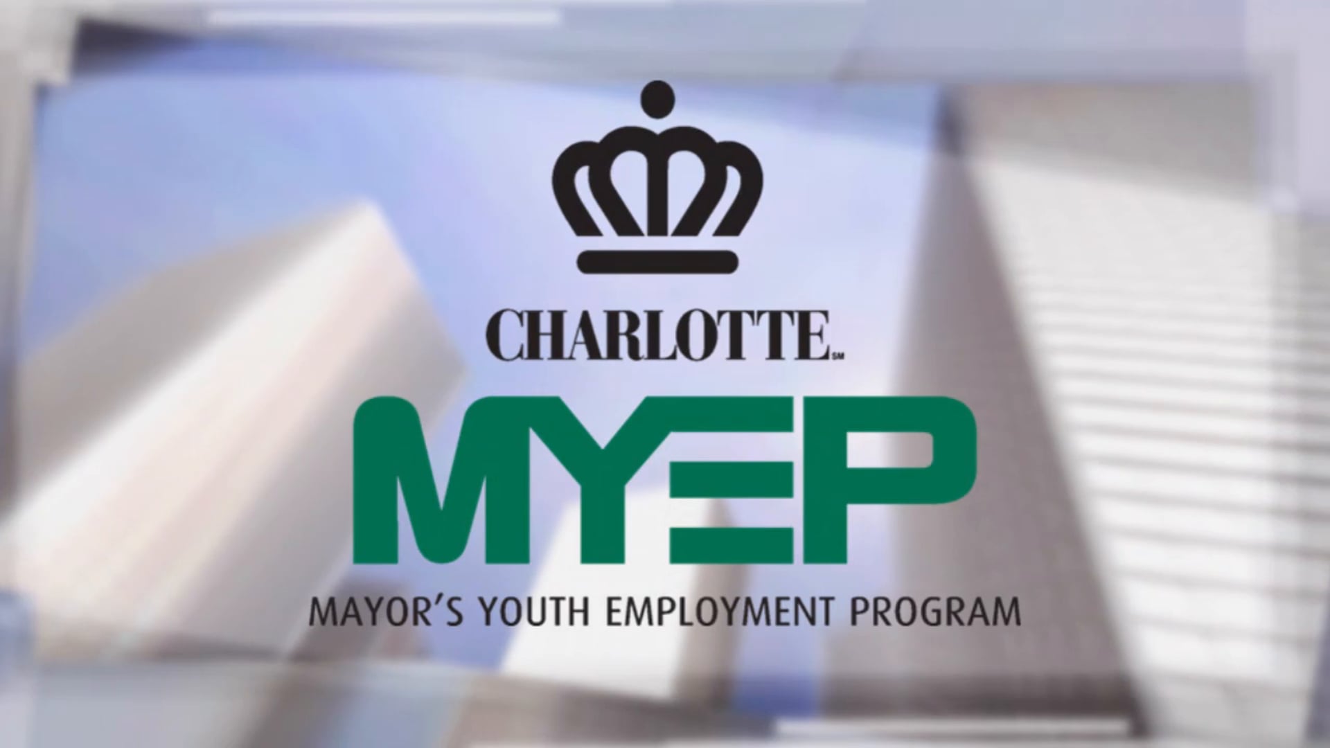 Charlotte Mayor's Employment Program, "MYEP"