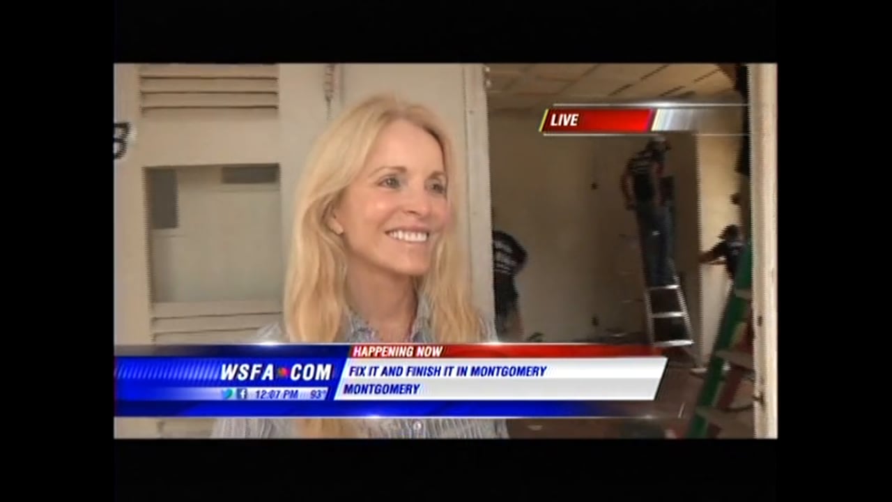 WSFA interview | Nicki Huggins |"Fix It and Finish It'