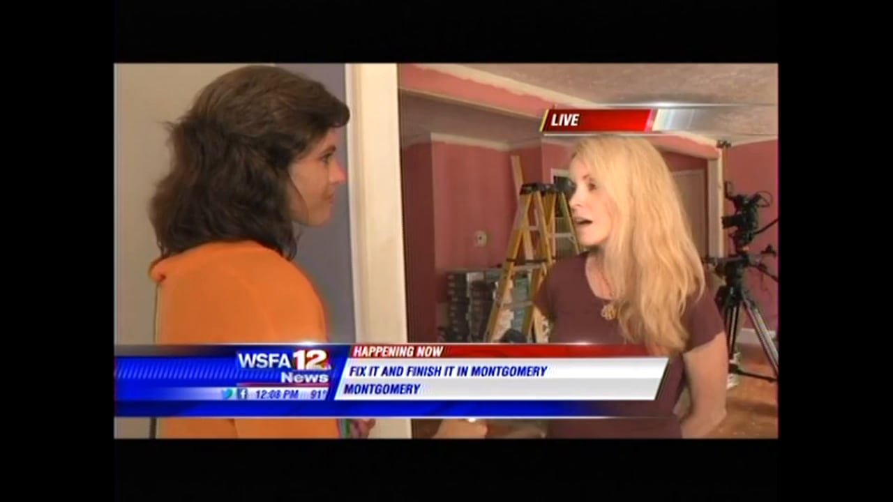WSFA interview |Nicki Huggins |"Fix It and Finish It'