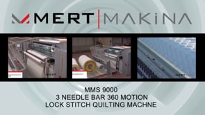 MERT MAKINA — M-9000 Lock Stitch Quilting Machine from MERT...