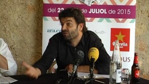 Rafael Amargo a l'escenari i Dani Garcia a la cuina al Gastromusical 2015