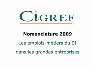 2009 - Publication CIGREF - Nomenclature des emplois métiers du SI ...