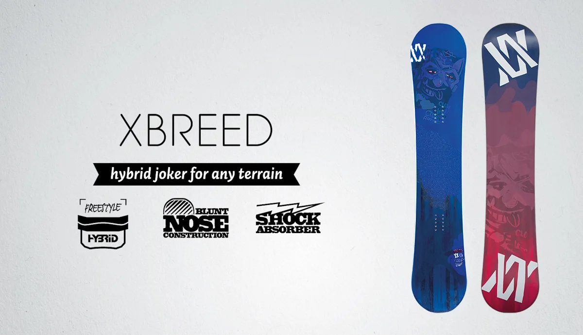 Xbreed - Volkl Snowboards 15/16 Product Review - Freestyle Twin-Tip