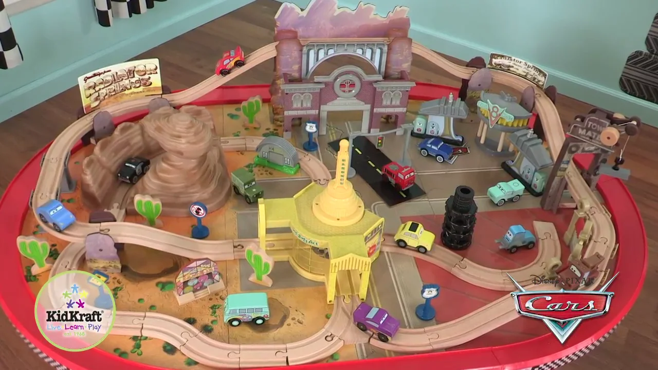 Radiator springs hot sale play table