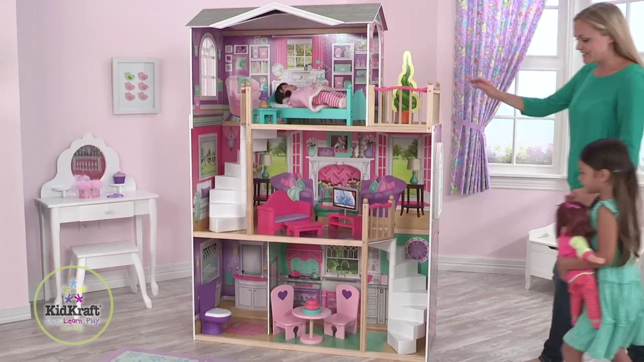 Kidkraft best sale elegant dollhouse