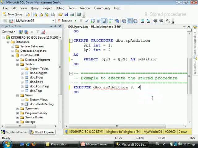 StudentGuru.gr - Introduction to SQL Server 2008 (greek) on Vimeo