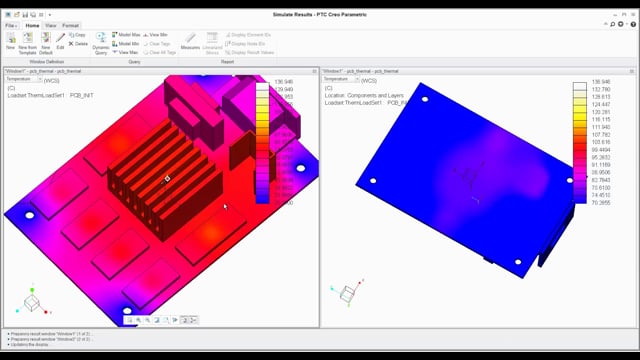 Creo Thermal Simulation - hőtechnikai szimuláció egyszerűen