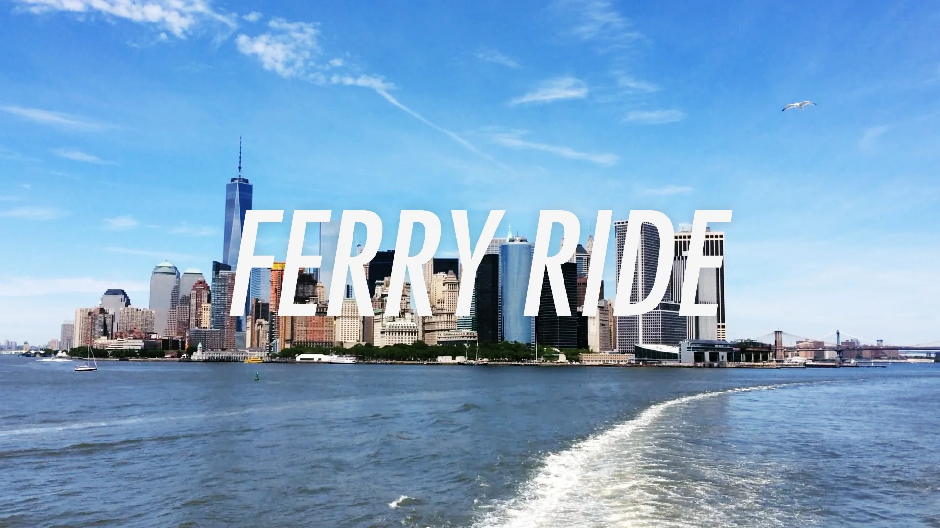 Ferry Ride on Vimeo