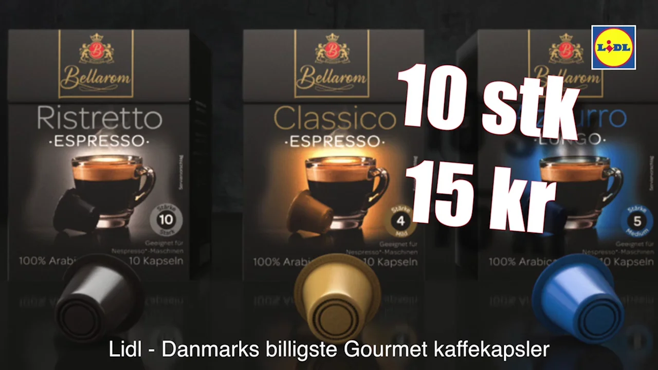 Lidl nespresso outlet capsules