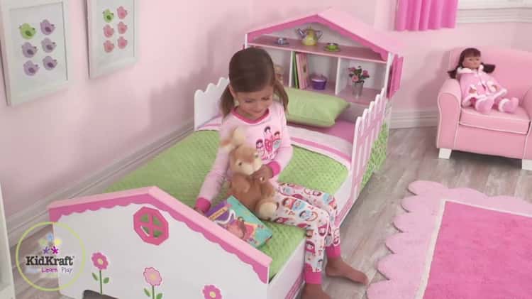 Kidkraft 2024 dollhouse bed