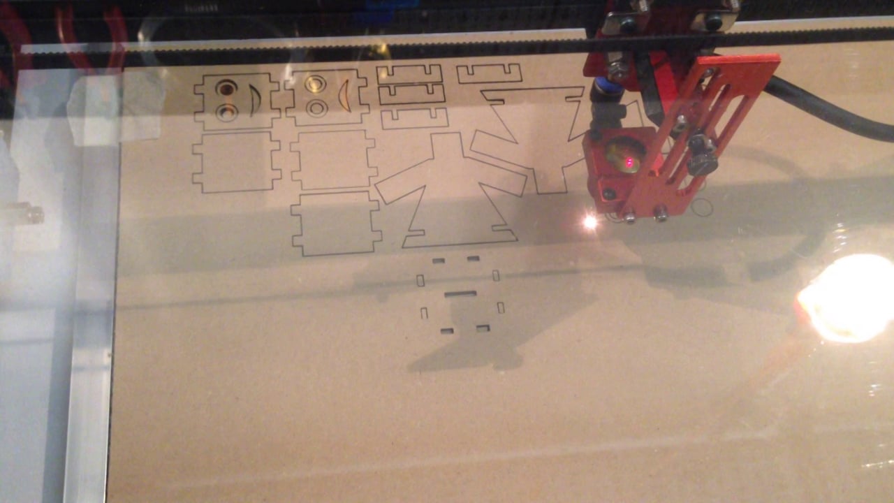 Lasercutting a Danbo part 2
