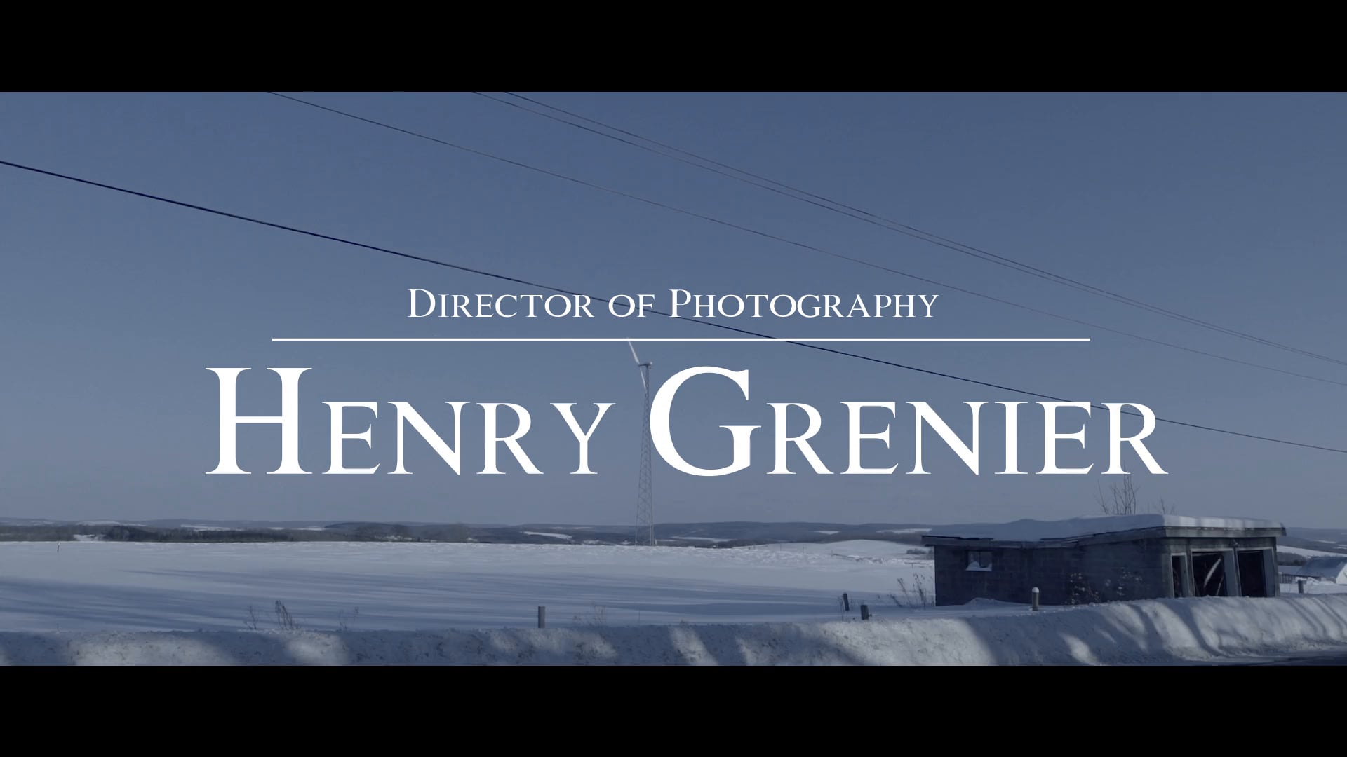 Show Reel 2015